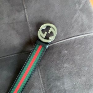 Gucci belt mildly worn